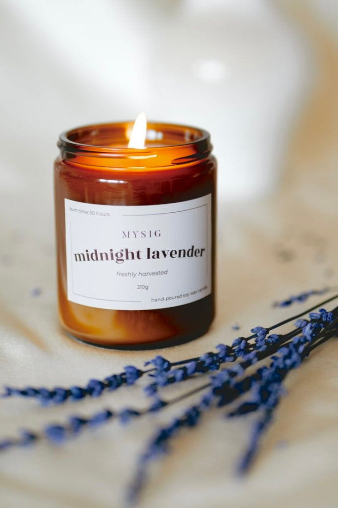 Candle - MIDNIGHT LAVENDER