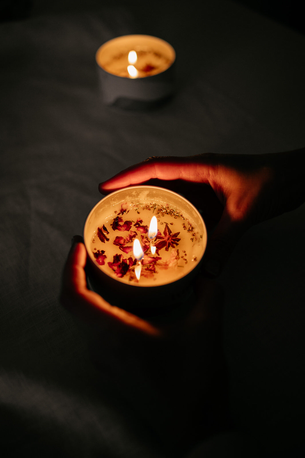 Flower candle - HARMONY