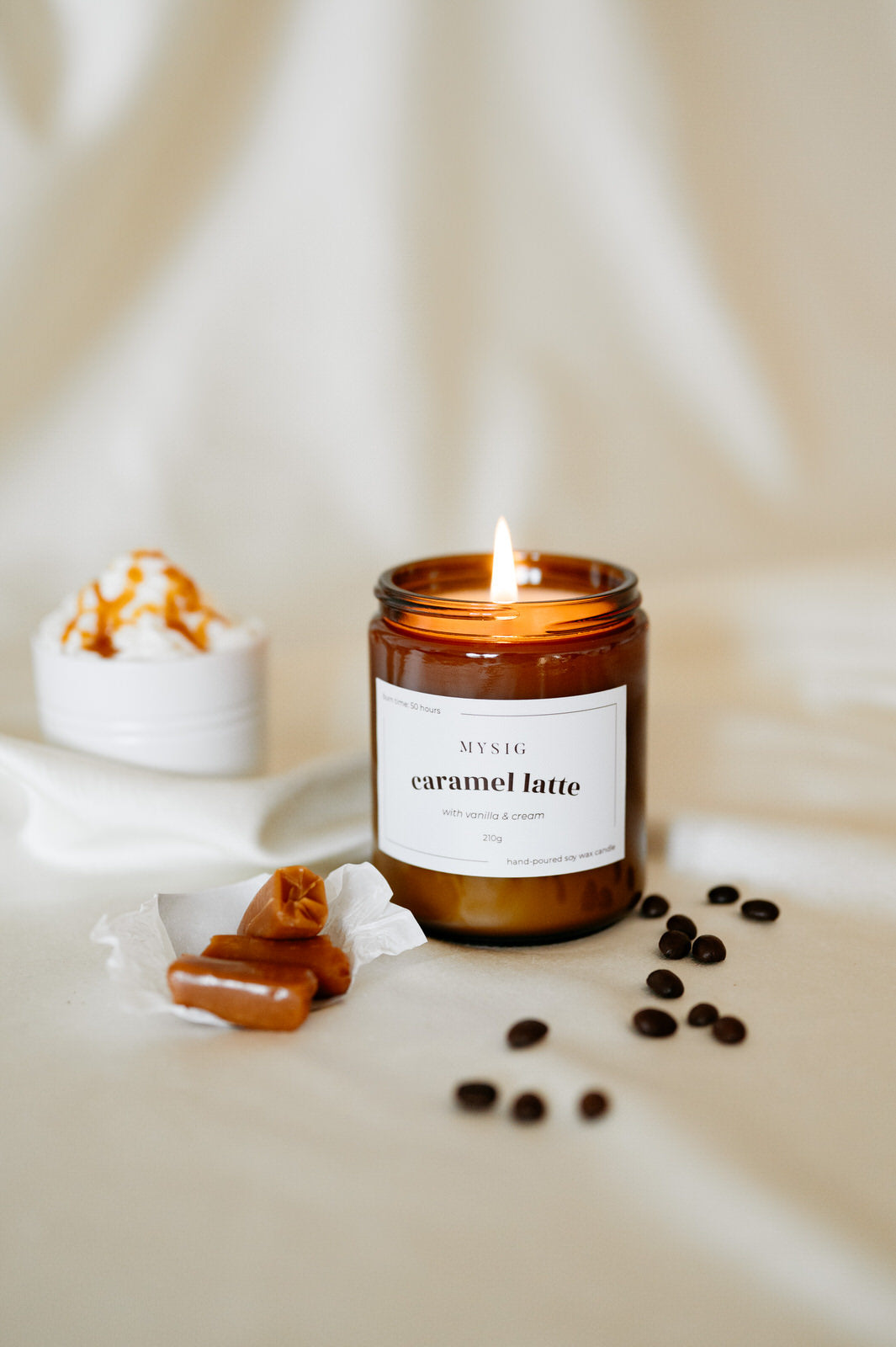 Candle - CARAMEL LATTE